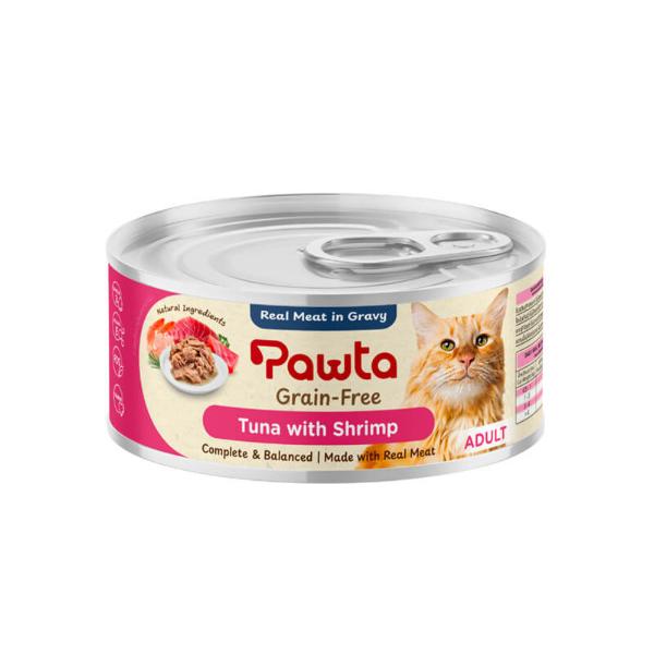 (CAT)TUNA WITH SHRIMP IN GRAVY (GRAIN FREE) 70g 