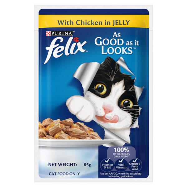 ADULT WITH CHICKEN IN JELLY 85g 