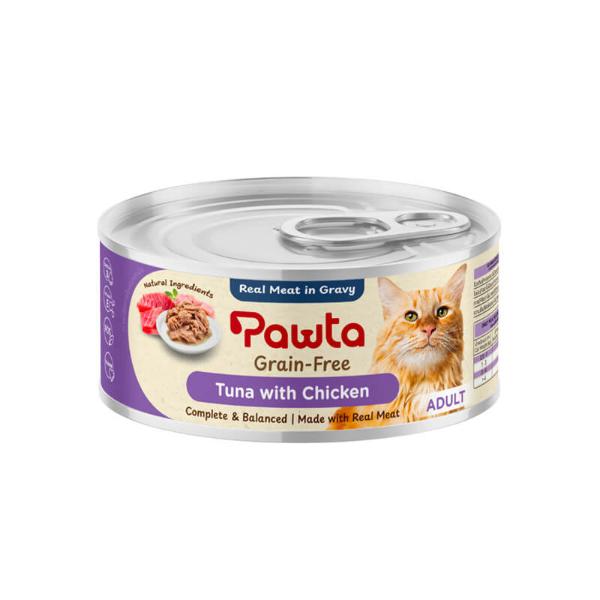 (CAT)TUNA WITH CHICKEN IN GRAVY (GRAIN FREE) 70g 