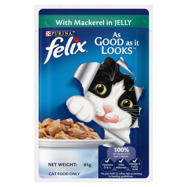 ADULT WITH MACKEREL IN JELLY 85g 