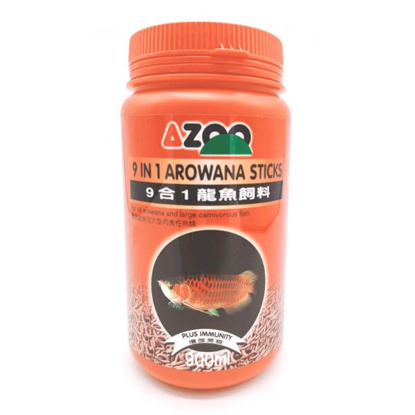 AZOO 9IN1 AROWANA STICKS (900ml)