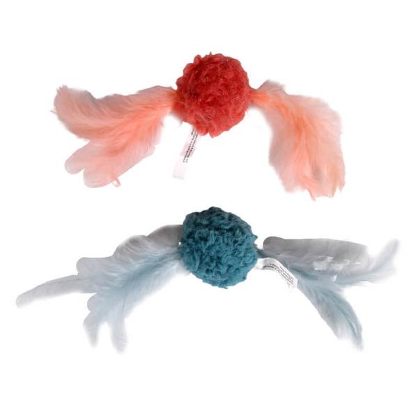 BY THE SEA FUR POMS (2pcs) 