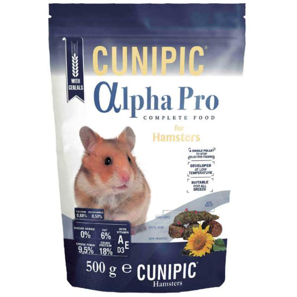 ALPHA PRO COMPLETE FOOD HAMSTER 500g 