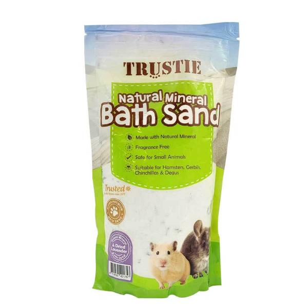 BATH SAND (NATURAL DRIED LAVENDER) 1kg 