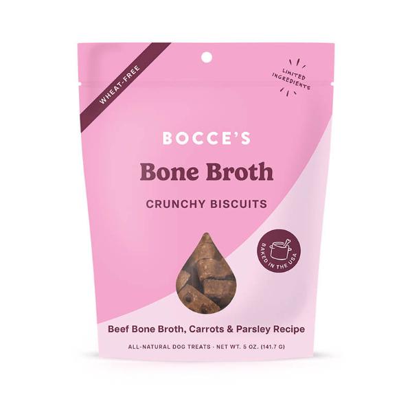 BONE BROTH BISCUIT WITH BEEF BONE BROTH, CARROT AND PARSLEY 5oz (141g) 