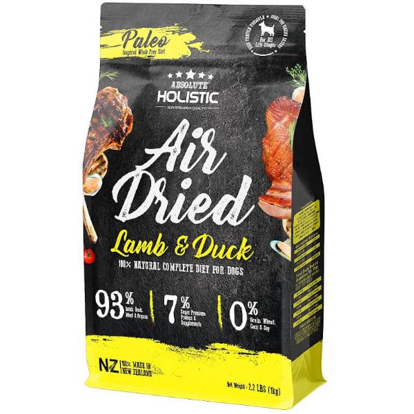 AIR DRIED LAMB & DUCK FOR DOG 1kg 