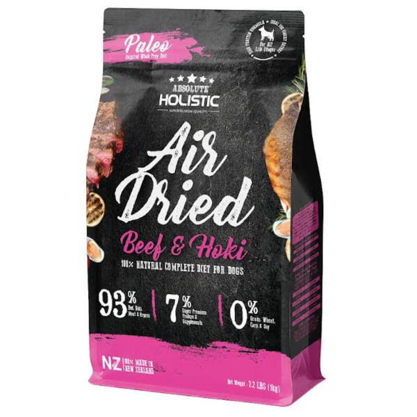 AIR DRIED BEEF & HOKI FOR DOG 1kg 