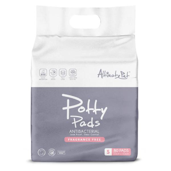 ANTIBACTERIAL POTTY PADS (33x45cm)(80pcs) FRAGRANCE FREE 