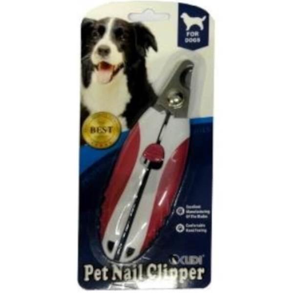 (DOG) NAIL CLIPPER (LARGE-RED) 