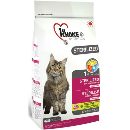 CAT ADULT STERILIZED - CHICKEN (GRAIN FREE) 2.4kg 