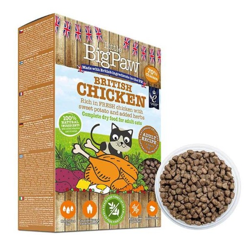 BRITISH CHICKEN (GRAIN FREE)  ADULT CAT 375g 