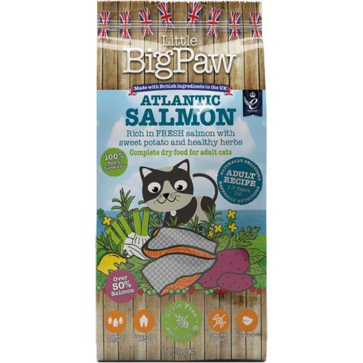 ATLANTIC SALMON (GRAIN FREE)  ADULT CAT 1.5kg 