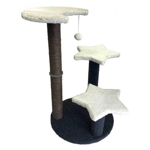 4 TIER WITH TOY (GREY) (45x75cm) 