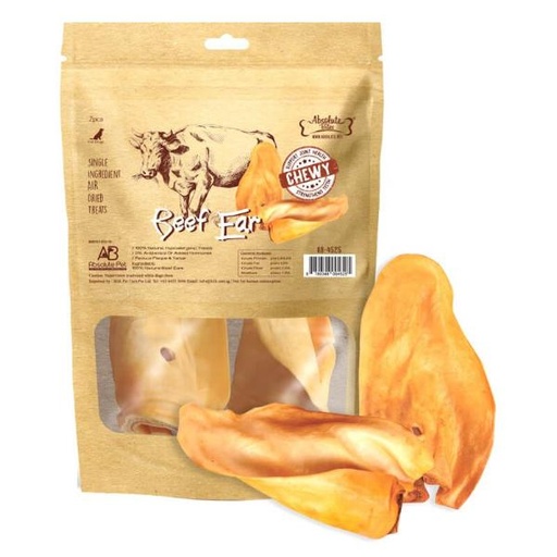 AIR DRIED BEEF EARS TREAT 2pcs 