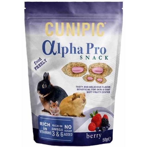 ALPHA PRO SNACK BERRY (SKIN & COAT) 50g 