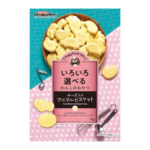 ANIMAL BISCUIT WITH CHEESE 80g 