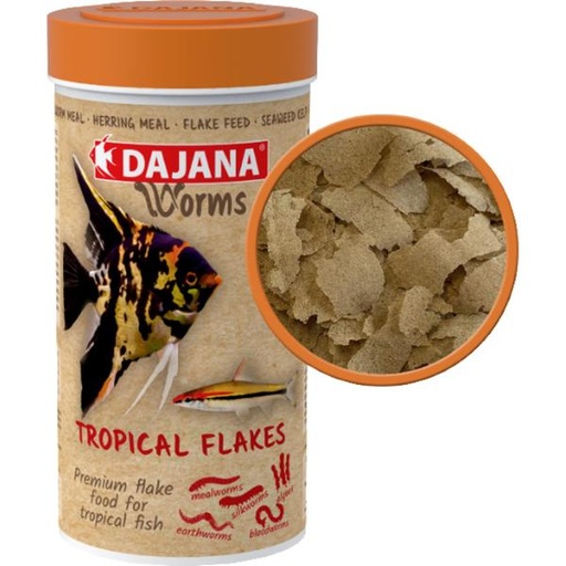 WORMS - TROPICAL FLAKES 18g (100ml)