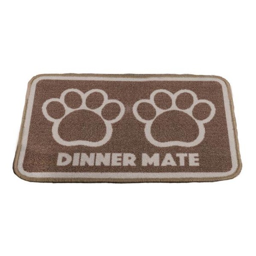 ABSORBENT FOOD MAT - DINNER MATE BISCUIT (BROWN) (40x60cm) 