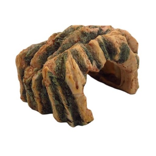 AQUARIUM HIDING ROCK CAVE ORNAMENT (17x14x11cm)