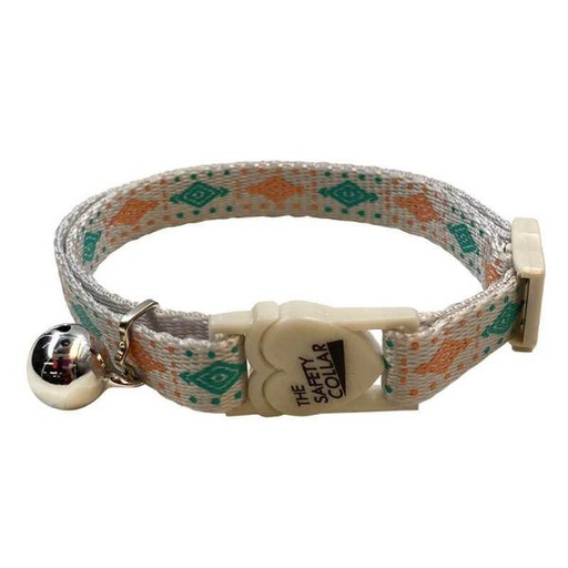 CAT COLLAR - DIAMOND (SILVER) (10mmx20-30cm) 