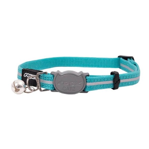 ALLEYCAT COLLAR - TEAL (SMALL) (20-31cm) 