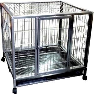 3 FEET BLACK/SILVER HAMMER TONE CAGE STRUCTURE 