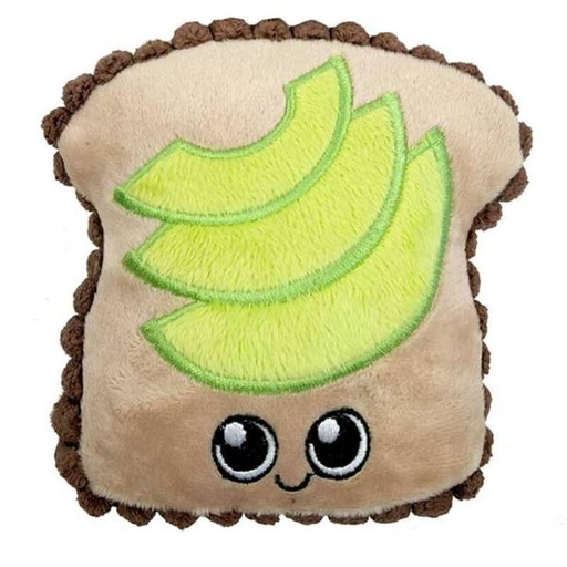 AVOCADO TOAST WITH SQUEAKER & CRINKLE (13cm) 