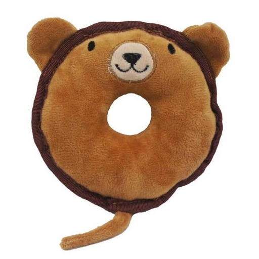 ANIMAL DONUT BEAR (BROWN) (26x12x4cm) 