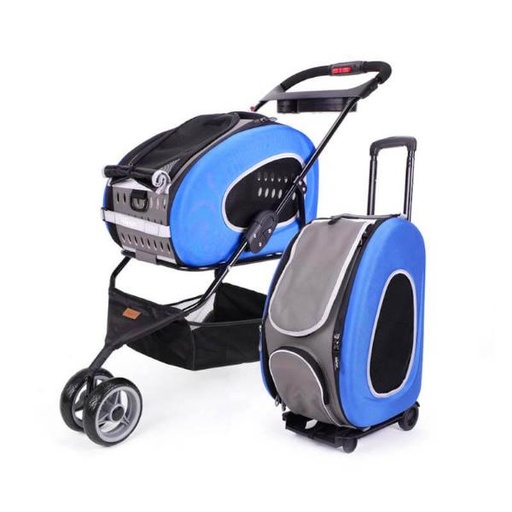 5 IN 1 COMBO EVA STROLLER (BLUE) (50x32x30cm) 